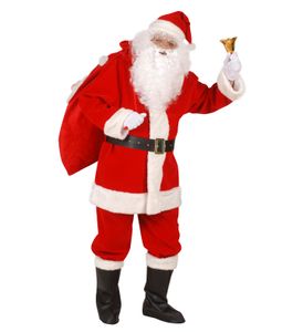 Santa Claus Kostüm in Box Gr. XL - Nikolaus Verkleidung Box Weihnachtsmann