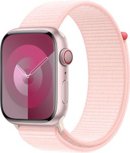 Apple Watch SE - 44 mm, Watch SE 2022 - 44 mm, Watch SE 2023 - 44 mm, Watch 8 - 45 mm, Watch 9 - 45 mm, Watch Ultra 2 - 49 mm, Watch Ultra - 49 mm, Watch 10 - 46 mm, Watch 1 - 42 mm, Watch 2 - 42 mm, Watch 3 - 42 mm, Watch 7 - 45 mm, Watch 42 mm, Watch 44 mm, Watch 5 - 44 mm, Watch 6 - 44 mm, Watch 4 - 44 mm Band: Sport Loop Band