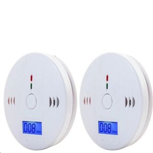 2er Carbon Monoxide Detector,CO-Melder, Brandmelder, Gasmelder,Batteriemodell,mit digitalem Display- und LED-Lichtern(Ohne Batterie) 2er Carbon Monoxide Detector,CO-Melder, Brandmelder, Gasmelder,Batteriemodell,mit digitalem Display- und LED-Lichtern(Ohne Batterie)
