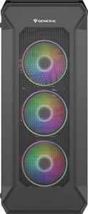 Obudowa Genesis IRID 505 ARGB V2 z okienkiem w kolorze czarnym