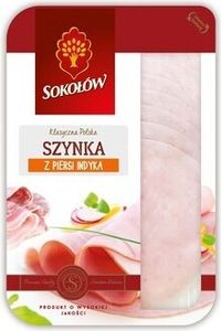Szynka z piersi indyka 500G plastry Sokołów