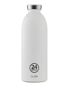 24Bottles Trinkflasche / Clima ice white in verschiedenen Größen, Größe:850 ml