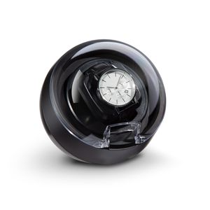 Klarstein St. Gallen ll, naťahovač hodiniek, ľavé/pravé alebo obojsmerné otáčanie, 4 programy: 650 / 900 / 1200 / 1500 TPD, prepínateľné LED osvetlenie, dotykový ovládací panel, čierna farba