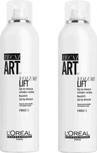 Loreal Volume Lift Spray Mousse 2x250ml