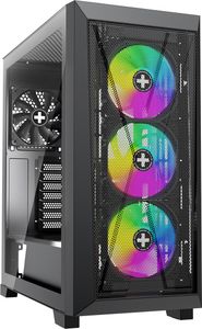 Xilence CASE Xilent x X912.aRGB aRGB Midi Tower full mesh z 3 x Fan en 1 Black - Midi/Minitower