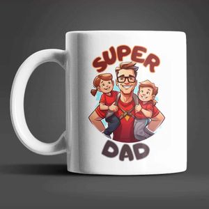 Super DAD Kaffeetasse Teetasse Tasse Geschenkidee Geschenk