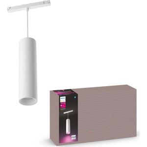 Philips Hue Bluetooth White & Color Ambiance Schienensystem Perifo Pendelleuchte in Weiß 5,2W 510lm Erweiterung