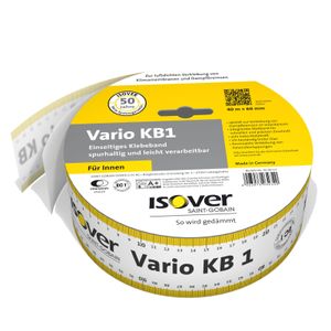Isover Klebeband Vario KB1 60 mm x 40 m für Überlappungen