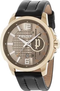Police Herren Armbanduhr PL15238JSG.11 Lederband Police Herren Armbanduhr PL15238JSG.11 Lederband
