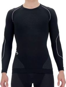 UYN Evolutyon Man Underwear Shirt Long Sleeves Blackboard/Anthracite/White S/M Termoprádlo