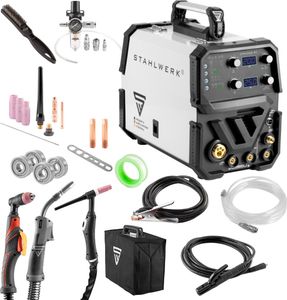 STAHLWERK 4 in 1 Kombi-Schweißgerät CTM-250 ST mit 200 A und 50 A Plasma-Funktion