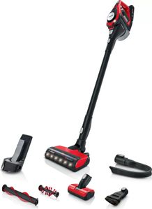 Bosch 8 Serie BBS8214PET Kabelloser Staubsauger Schwarz, Rot Beutellos