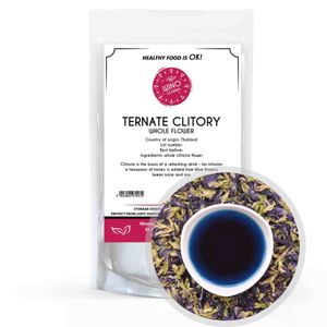 Clitoria kvet Ternate modrý čaj - 500g Jedlé kvety