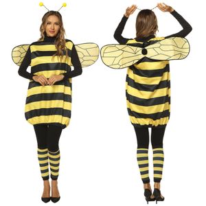 Zvieracie kostýmy, Halloween víla Bee pre Cosplay Party Dress Up, XXL