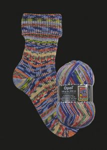 Opal Sockenwolle 100g Hundertwasser III - Hainburg - Die freie Natur ist unsere Freiheit