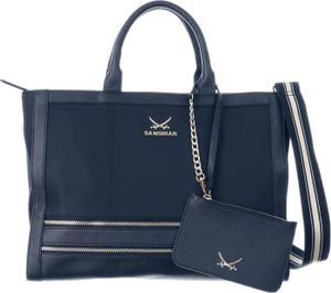 Sansibar Handtasche Henkeltasche Shopper Bag Ocean blau Sansibar Handtasche Henkeltasche Shopper Bag Ocean blau