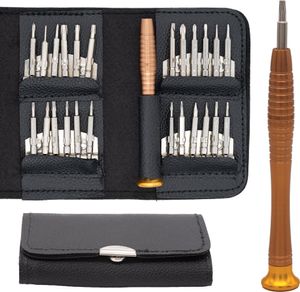 25in1 Schraubendreher Set Präzisions Bit Feinwerk Werkzeug Feinmechaniker Mini