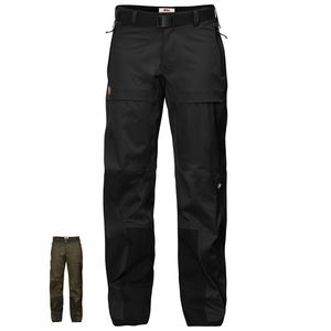 Fjällräven Keb Eco-Shell Trousers W, Size:XXS, Color:Black (550)