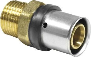 veporit. Pressfitting Übergangsstück Connect TH und U-Kontur 16 mm x 1/2"AG für Verbundrohr
