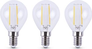 LED Glühbirne Warmweiß E14, Leuchtmittel - Glühlampe 2700K (3er Pack) Birnenform Energiesparlampe, 15.000 Stunden Lebensdauer, 2 Watt