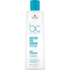Schwarzkopf Professional BC Bonacure Moisture Kick Shampoo Glycerol Pflegeshampoo für normales bis trockenes Haar 500 ml