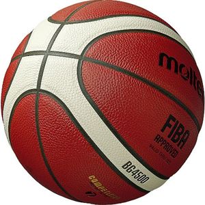 molten BG4500 indoor Basketball - Premium Synthetik Leder - FIBA DBB , Ballgröße:6, Modell:X (international)