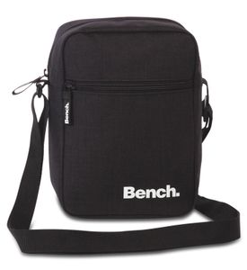 Bench kleine Umhängetasche Schultertasche Small Shoulderbag 64153, Farbe:Schwarz