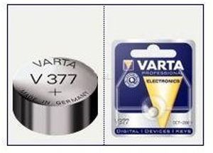 Varta -V377, Einwegbatterie, SR66, Siler-Oxid (S), 1,55 V, 1 Stück(e), 27 mAh