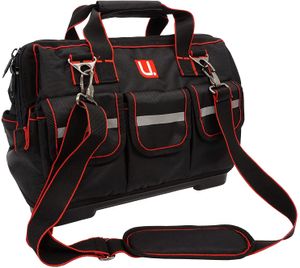 U. Uberlux Werkzeugtasche, Werkzeugbeutel, wasserdichte Werkzeugtasche, Haushaltswerkzeugtasche, verstellbarer Schultergurt