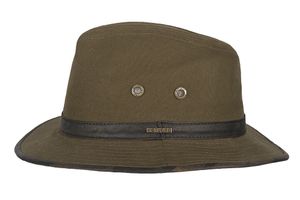 Hatland - UV-Fedora-Hut für Erwachsene - Warwick - Olivgrün, S