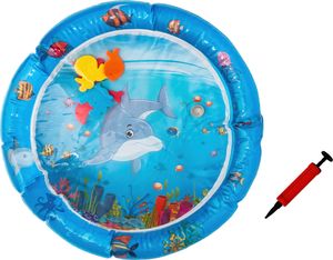 Aga4Kids Wassermatte Aufblasbare Wasserspielmatte für Kinder-Baby MRWM04 Sensorisches Spielzeug Kleinkinder, Wassermatte für Säuglinge und Kleinkinder