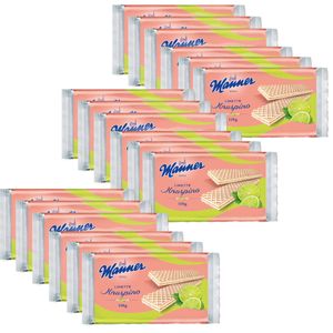 Manner Knuspino chrumkavé oblátky s limetkovým krémom 110g 18 balení