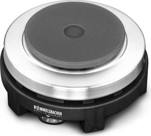 Reisekochplatte RK 501, Gussheizplatte 80 mm Ø, stufenlose Temperaturregelung, ideal für die Reise,  Germany