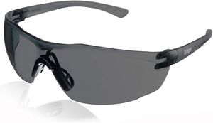 Dräger Schutzbrille X-pect 8321 - 1 Stück - Leichte Sicherheitsbrille mit großem Sichtfeld - Für Baustelle, Werkstatt, Fahrrad-Fahren, Joggen - Getönt und beschlagfrei