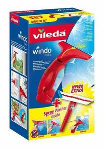 Vileda Reinigung Vileda Windomatic Fenstersauger mit Spray Einwascher