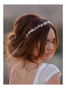Hochzeit Stirnband Braut Haarschmuck Kristall Haarband Haarschmuck Diadem für Damen