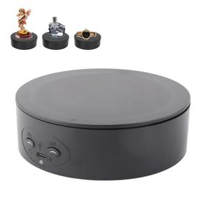 Um 360 Grad drehbarer Präsentationsständer, maximale Tragkraft 6,6 lb, elektrisch drehbarer Drehteller für Weinflaschen, Kosmetika, Uhren