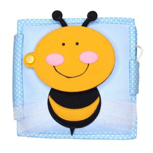 Jolly Designs Babybuch Kleine Biene Entwicklung Feinmotorik ab 6 Monate