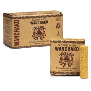 Palo Santo Wanchako Weihrauch-Röllchen 8 Packungen -- 8x16 g