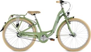 Puky Skyride M24 - Kinderfahrrad - 24 Zoll - 3 Gänge - Retro Grün