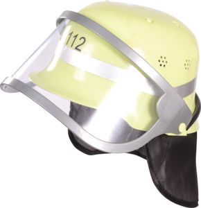 EDUPLAY 150108 Feuerwehrhelm, Kunststoff, 25,5 x 21 x 13 cm, beige