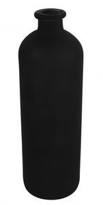 Countryfield vase Dawn 33 x 11 cm Glas schwarz, Farbe:schwarz