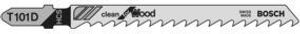Bosch Stichsägeblatt T 101 D Clean for Wood, 5er-Pack 2608630032