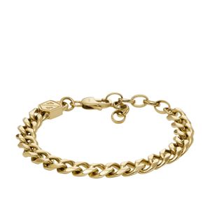 FOSSIL Armband Bold Chains Bracelet Gold goldfarben