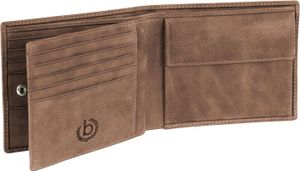 Bugatti Volo Leder Geldbörse Portemonnaie 492178, Farbe:Braun