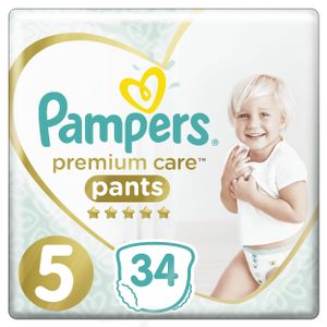 Pampers Premium Care, Größe 5 Junior, 34 Windeln