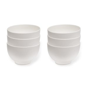 vivo - Villeroy & Boch Group Vorteilset 2 Stück Basic White Bol Set 6tlgEC Premium Porcelain weiß 1952777707 und Geschenk + Spende
