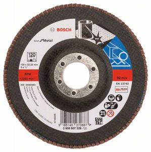 Bosch PRO X571 Fächerschleifscheibe 125 mm G120 - 2608607329