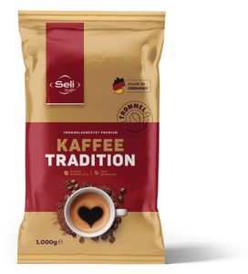 Seli Kaffee Tradition 1 kg, mletá káva