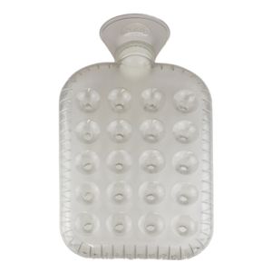 Fashy Waben-Wärmflasche 1,2 L transparent weiß